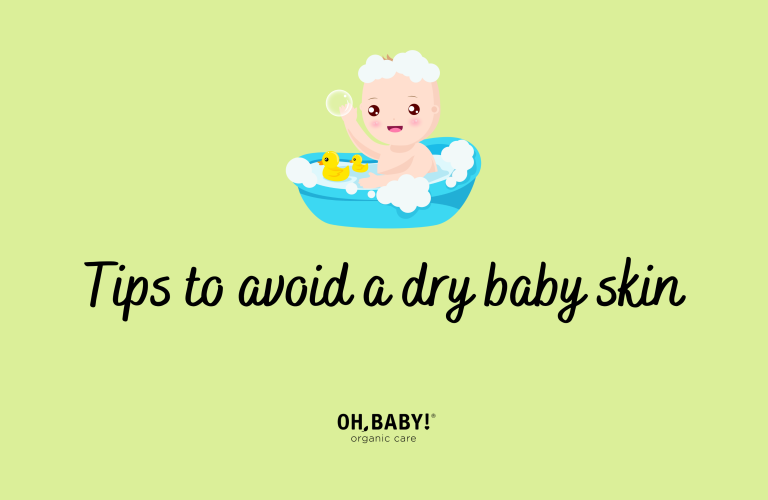 How do I care for my baby's dry skin?